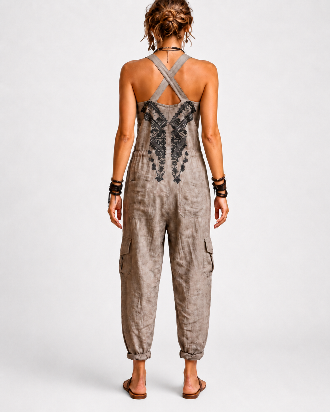 Seraphine | Embroidered Bohemian Jumpsuit