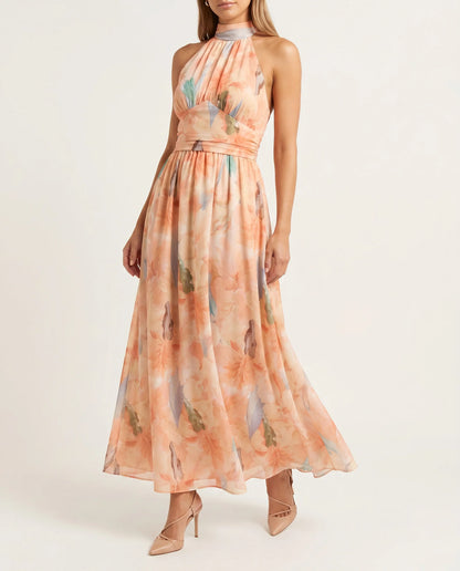Sofia | Sleeveless Printed Vacation Dress