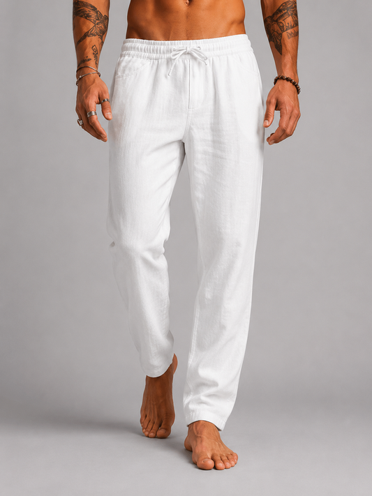 Lucca | Linen Beach Trousers