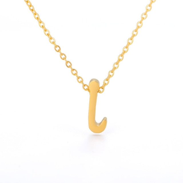 Mini Cursive Letter Necklace (Buy 1 Get 2 Free) Mix and Match