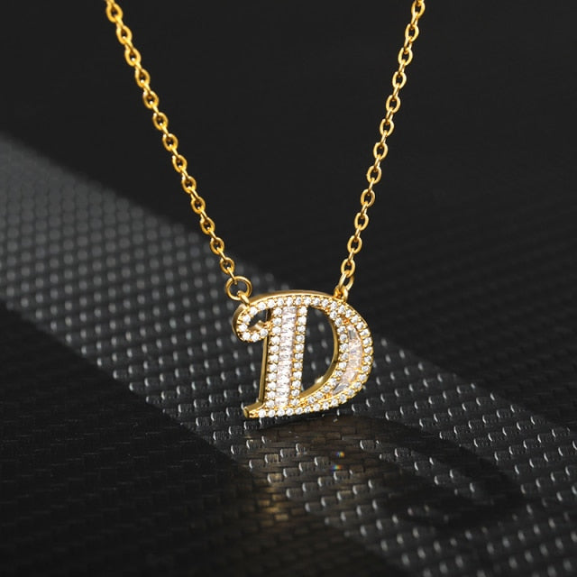 Baguette Letter Necklace (Buy 1 Get 2 Free) Mix and Match