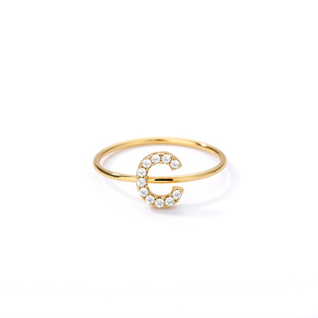 Bling Initial Ring (Buy 1 Get 2 Free) Mix and Match